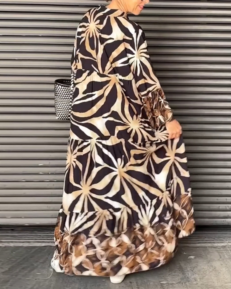 Elsa| Robe de vacances imprimée