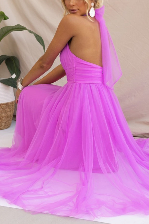 Phoebe - Robe à jupe longue