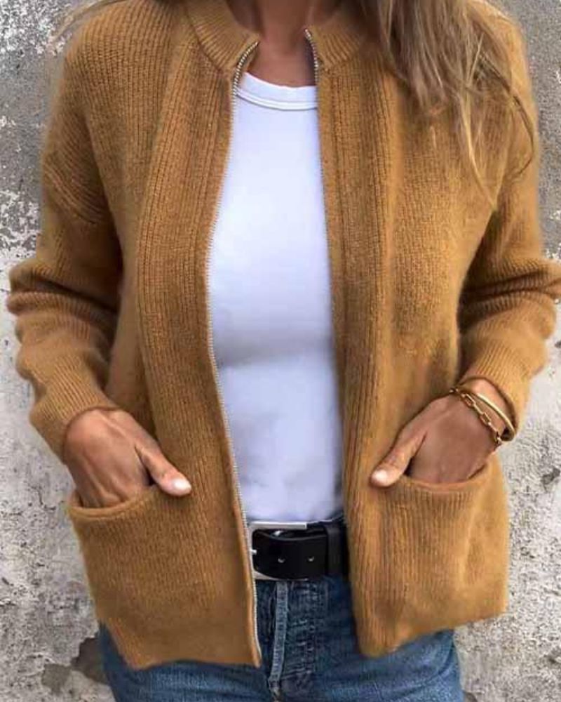 Camille | Gilet d’automne