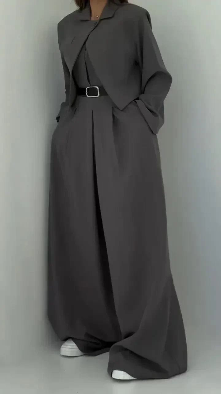 Eclat™ -Ensemble Femme Bustier + Veste – Style Élégant & Tendance