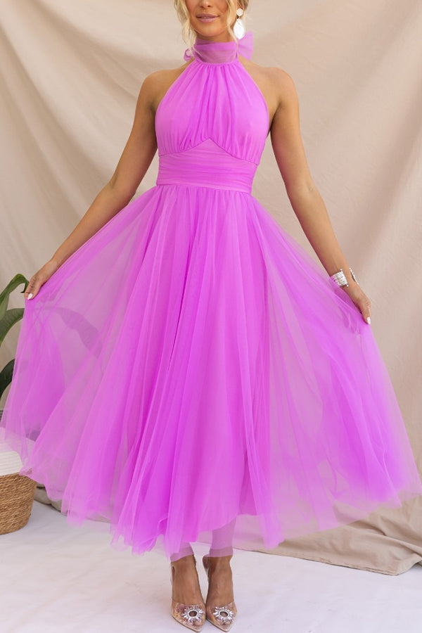 Phoebe - Robe à jupe longue