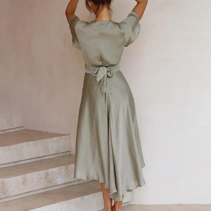 Ella | Robe en Bois de Rose