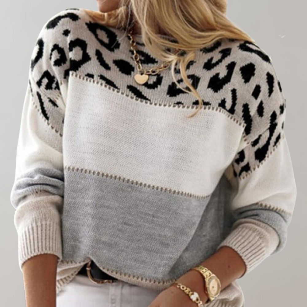Jade | Pull Léopard Chic