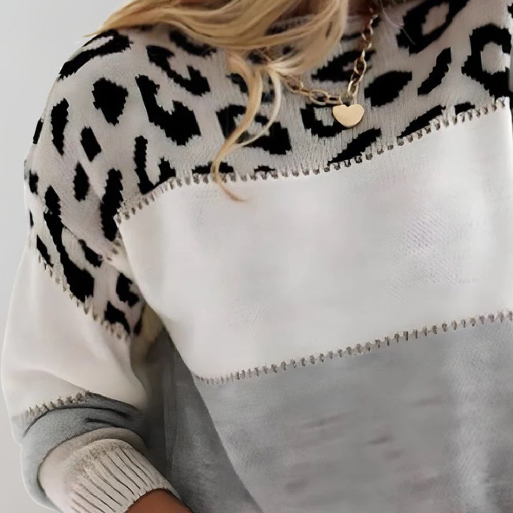 Jade | Pull Léopard Chic