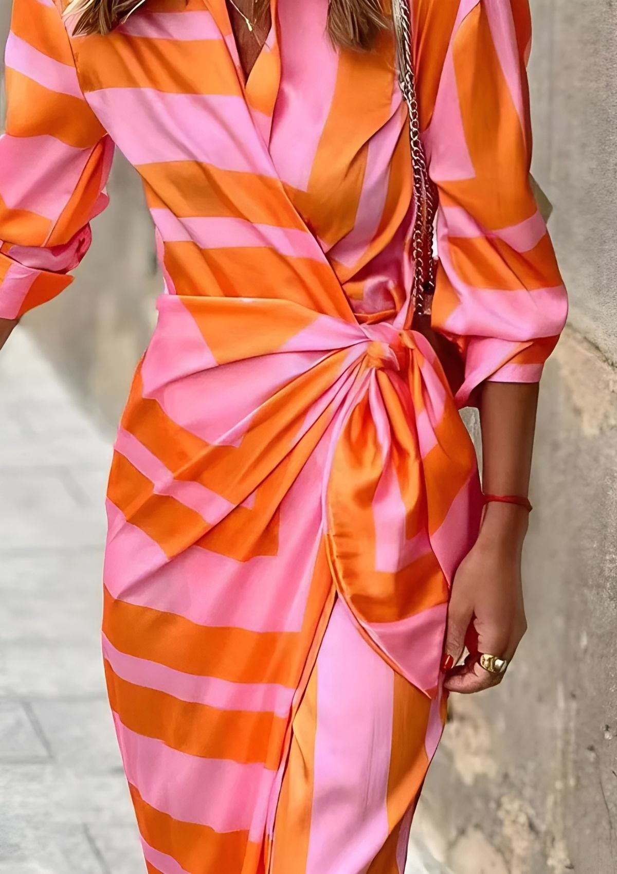 Olivia - Robe flatteuse à taille