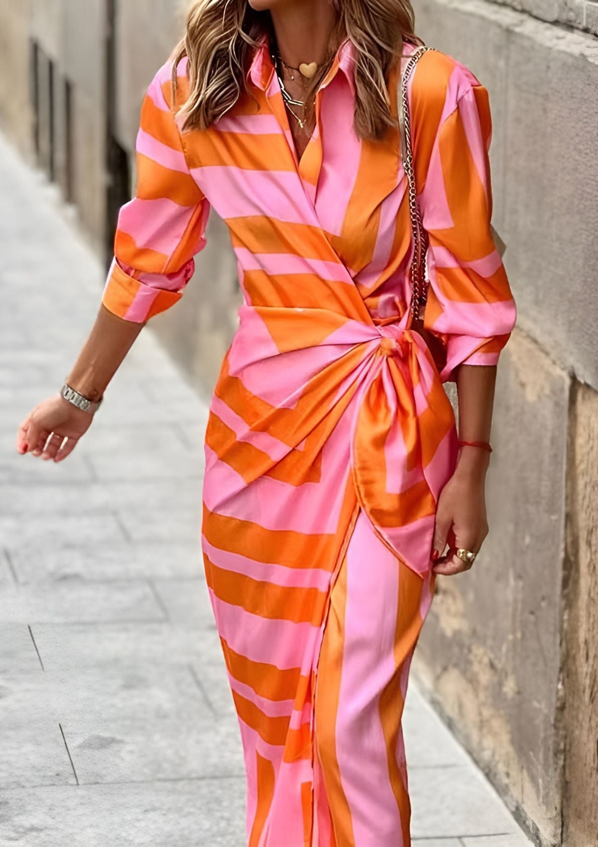 Olivia - Robe flatteuse à taille
