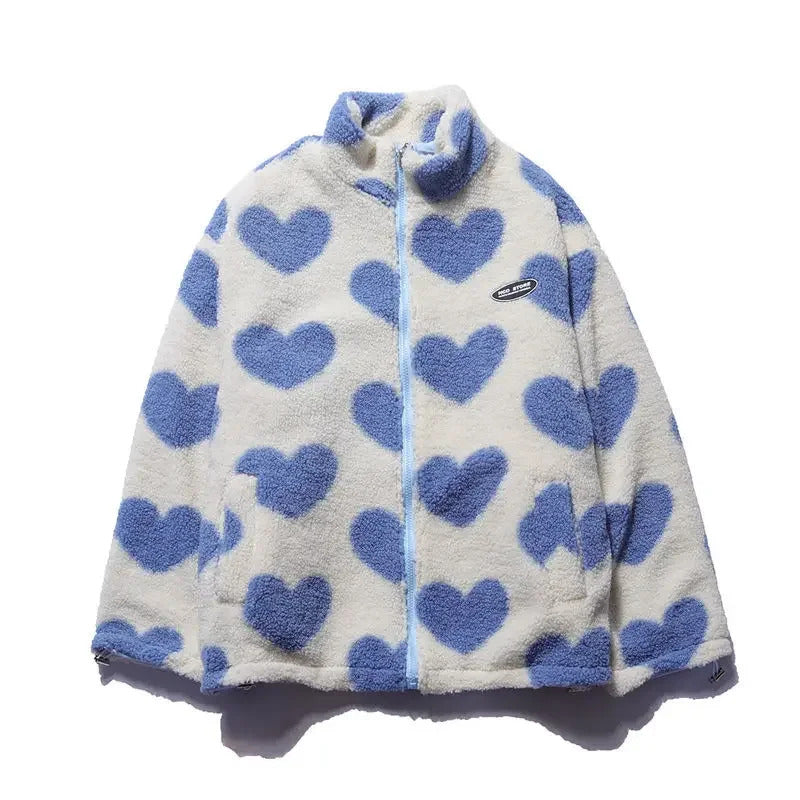 Lena™ | Veste réversible à motifs cœur
