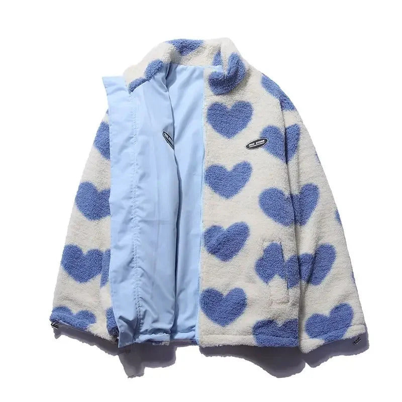 Lena™ | Veste réversible à motifs cœur