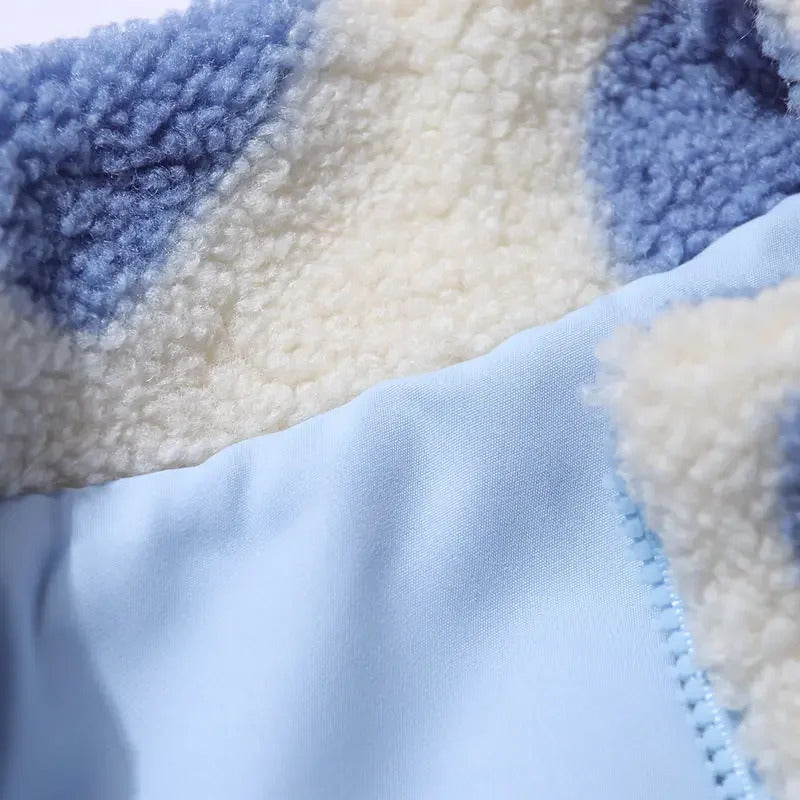 Lena™ | Veste réversible à motifs cœur