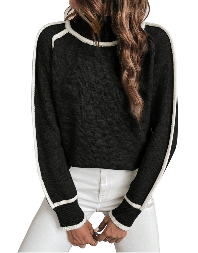Elle | Pull col roulé douillet pour femmes