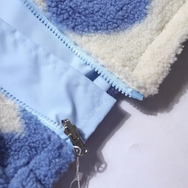Lena™ | Veste réversible à motifs cœur