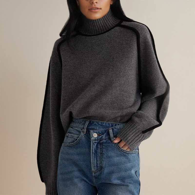 Lara | Pull pour femmes avec col roulé
