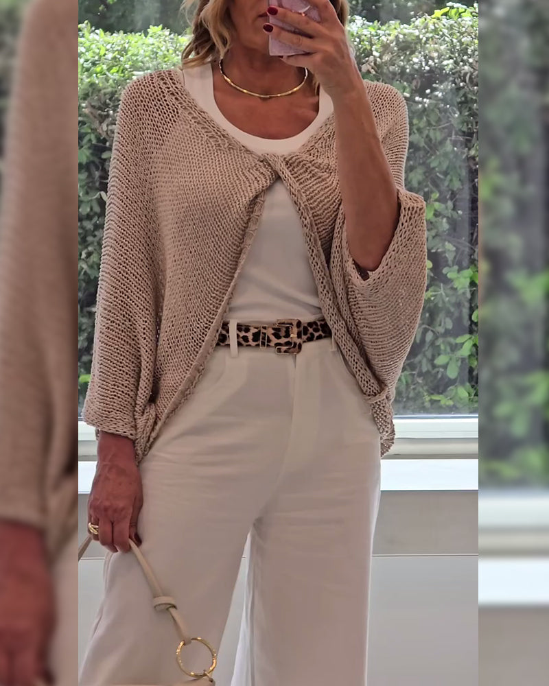 Bo| Pull Casual Tempérament