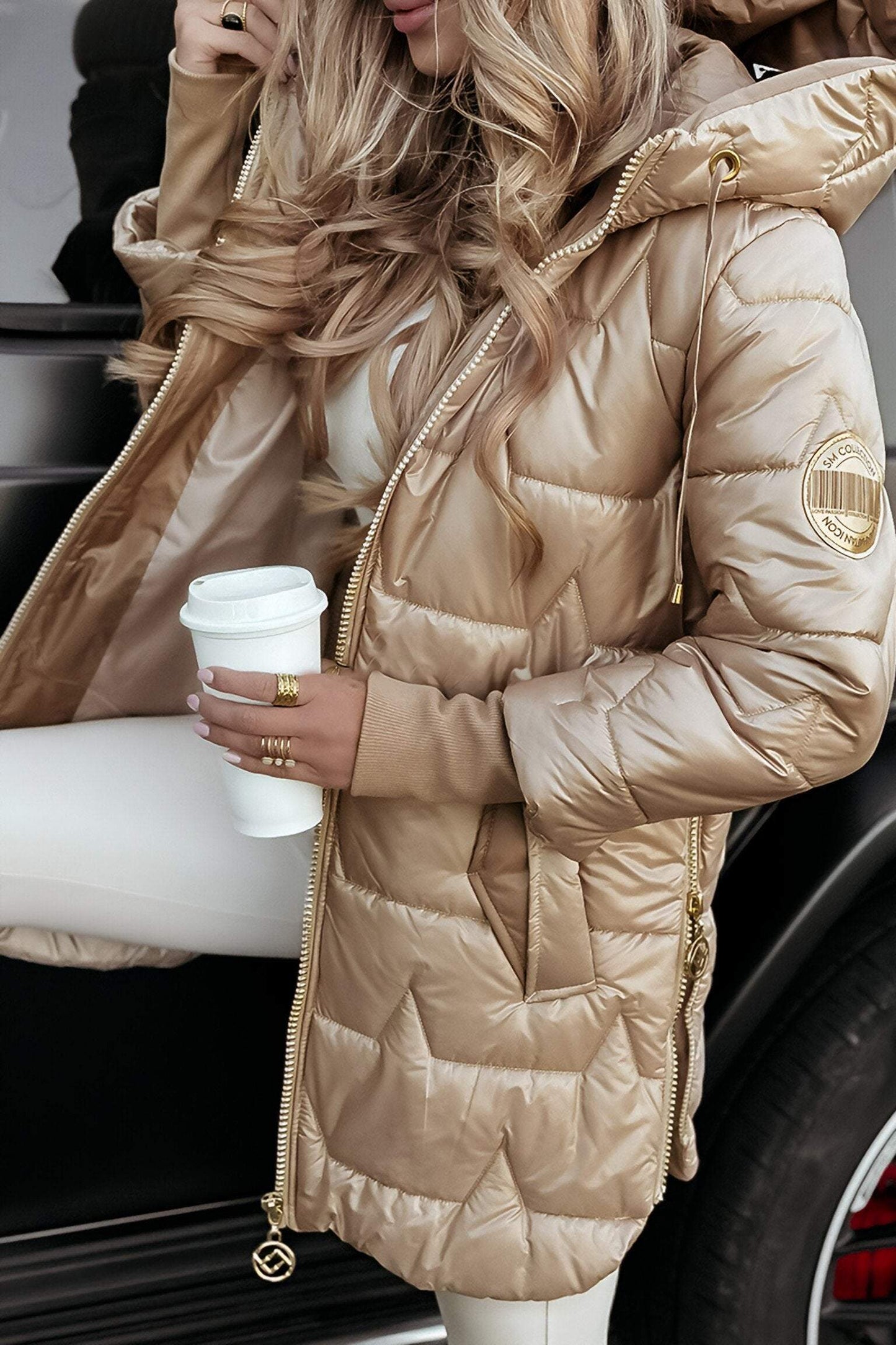 Camille™ - Manteau à capuche pour l'hiver