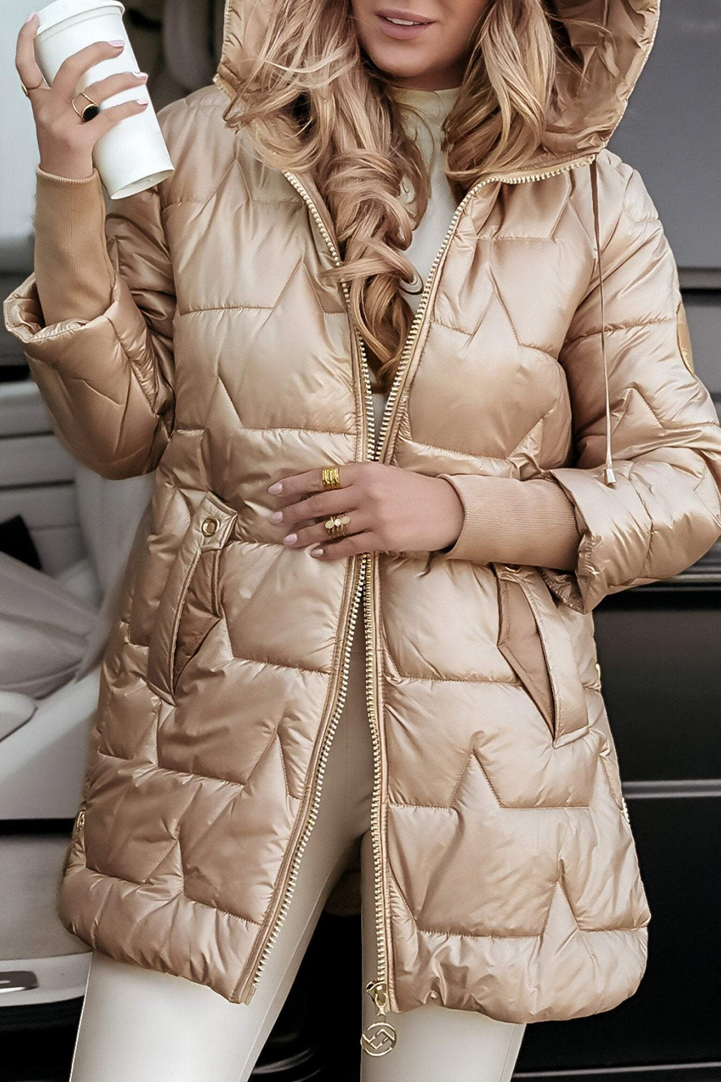 Camille™ - Manteau à capuche pour l'hiver
