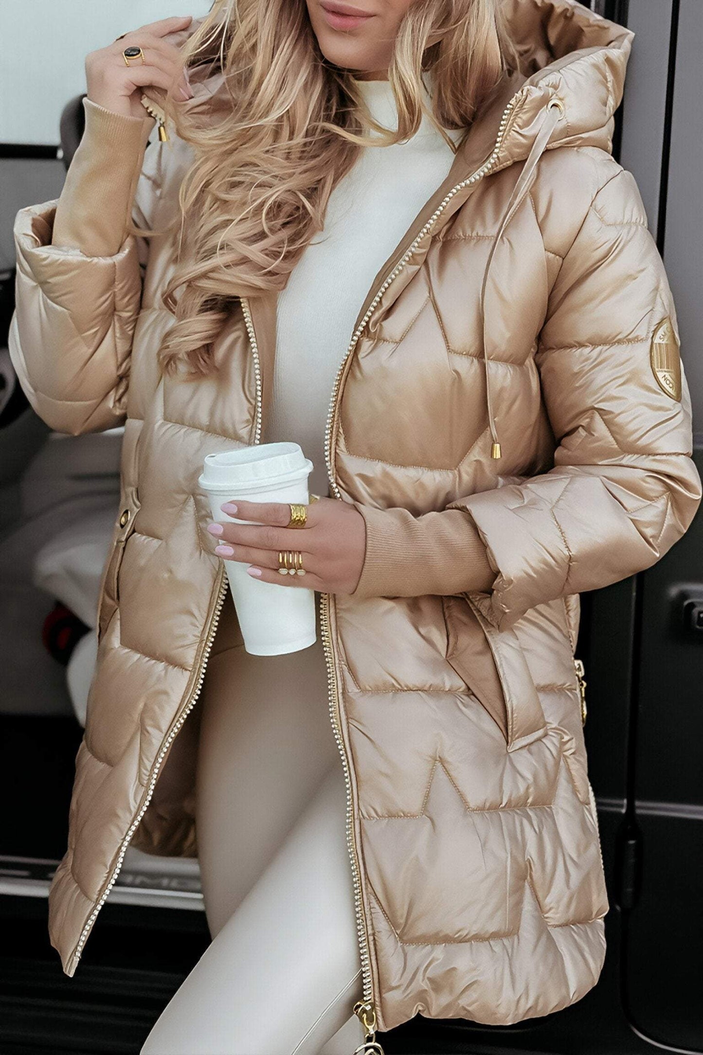 Camille™ - Manteau à capuche pour l'hiver