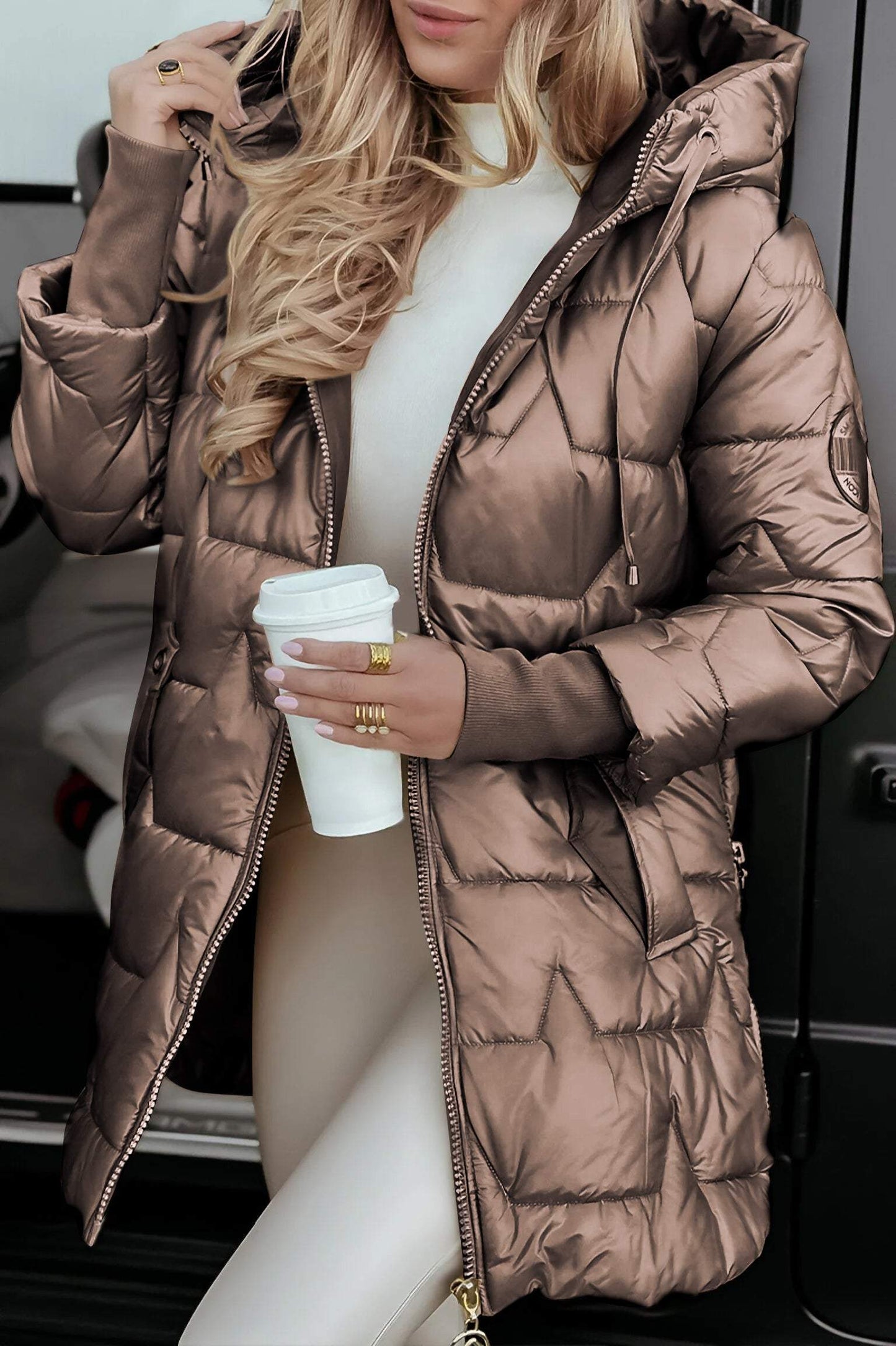 Camille™ - Manteau à capuche pour l'hiver