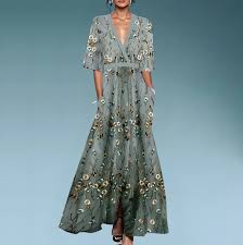 Elin - Robe boho élégante
