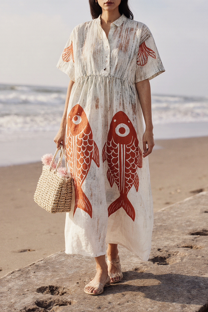 Ottilie | Robe géométrique