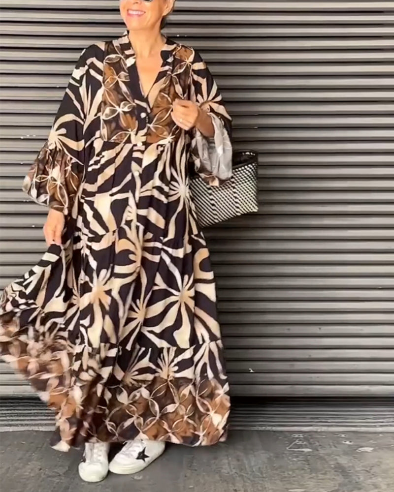 Elsa| Robe de vacances imprimée