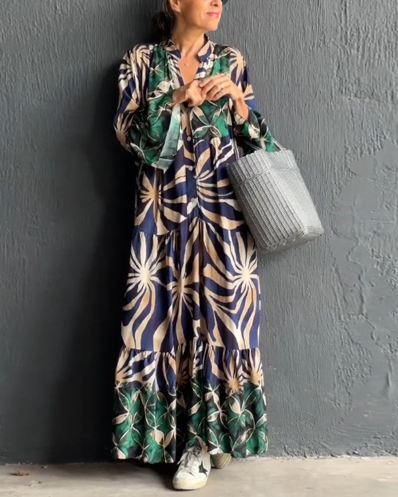 Elsa| Robe de vacances imprimée