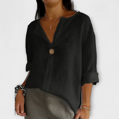 Nicole | Blouse col V élégante