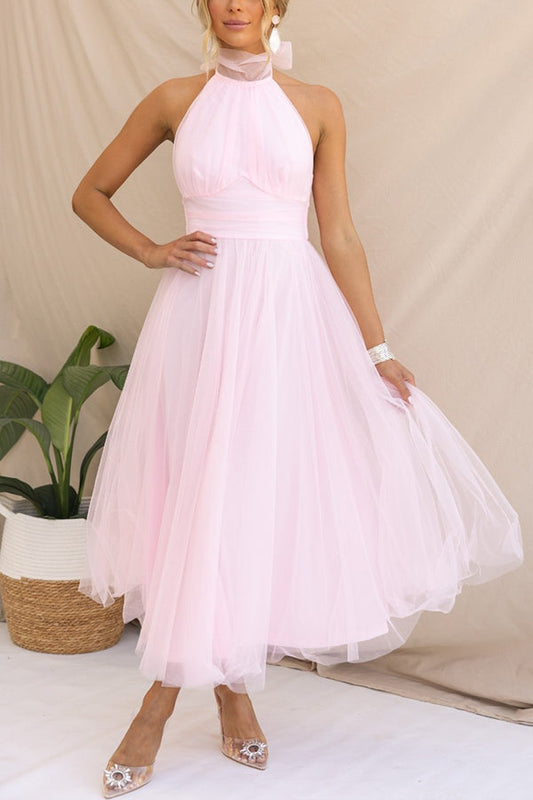 Phoebe - Robe à jupe longue