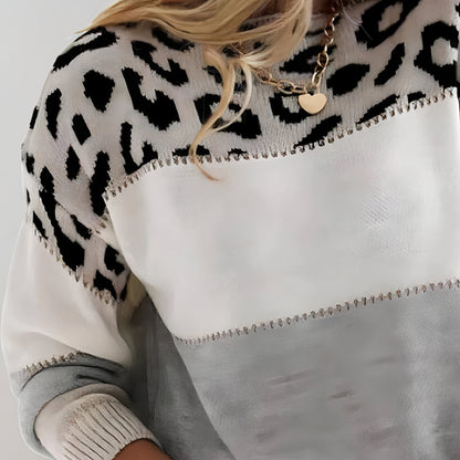 Margaux™ | Pull Léopard Élégance