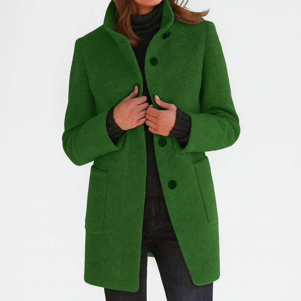 Camille™ | Manteau pour femme à col montant