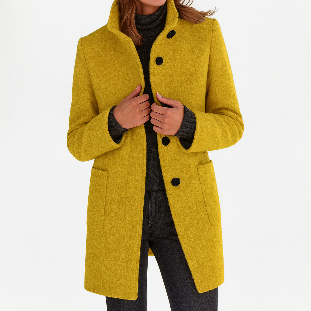 Camille™ | Manteau pour femme à col montant