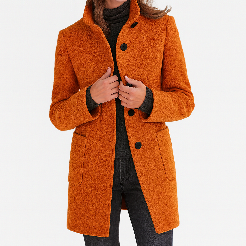 Camille™ | Manteau pour femme à col montant