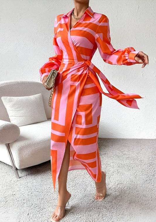 Olivia - Robe flatteuse à taille