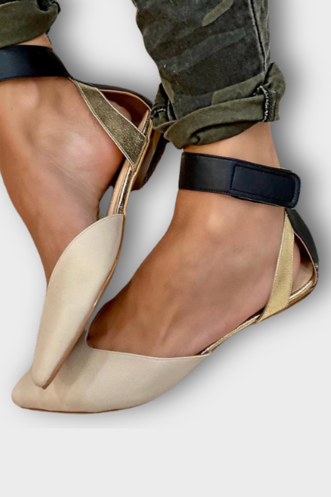 ELENA | Ballerines pointues à bride cheville