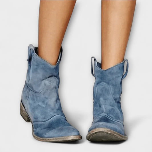 Marla | Bottes en daim style savane