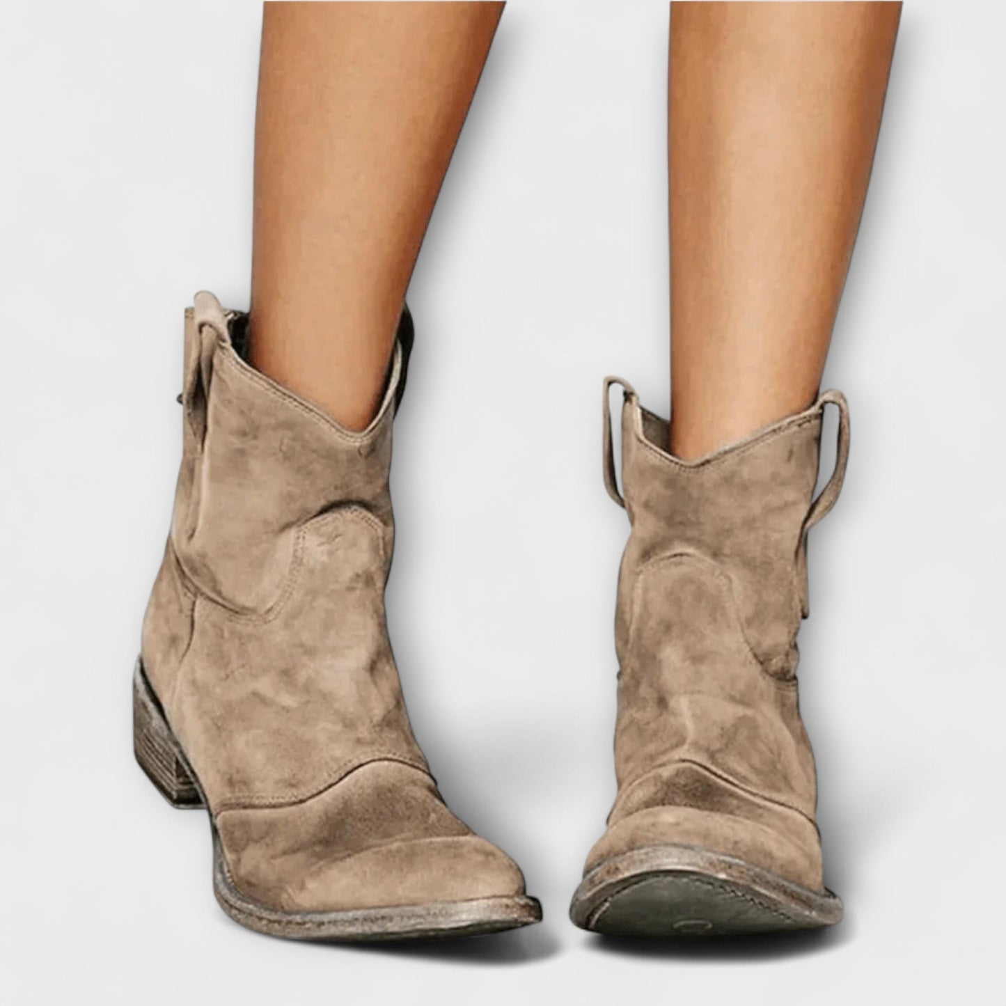 Marla | Bottes en daim style savane