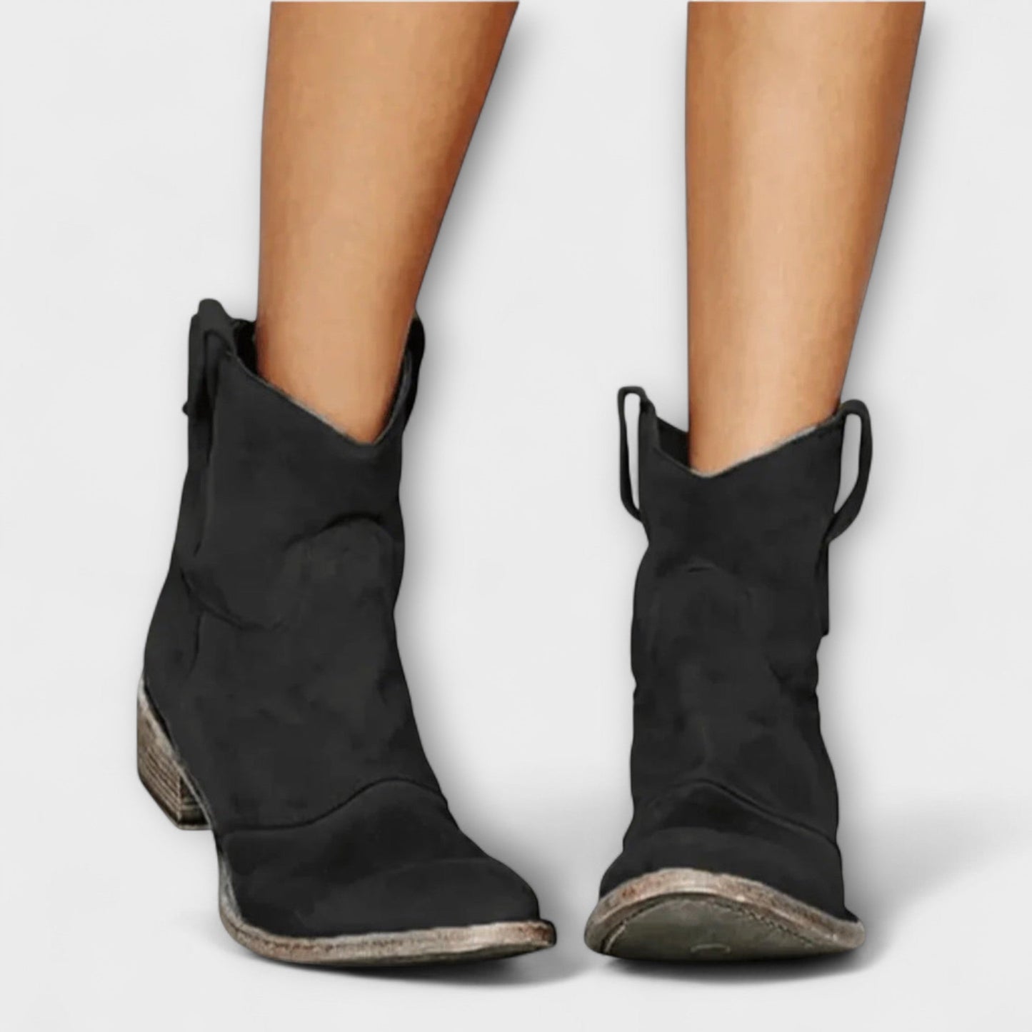 Marla | Bottes en daim style savane