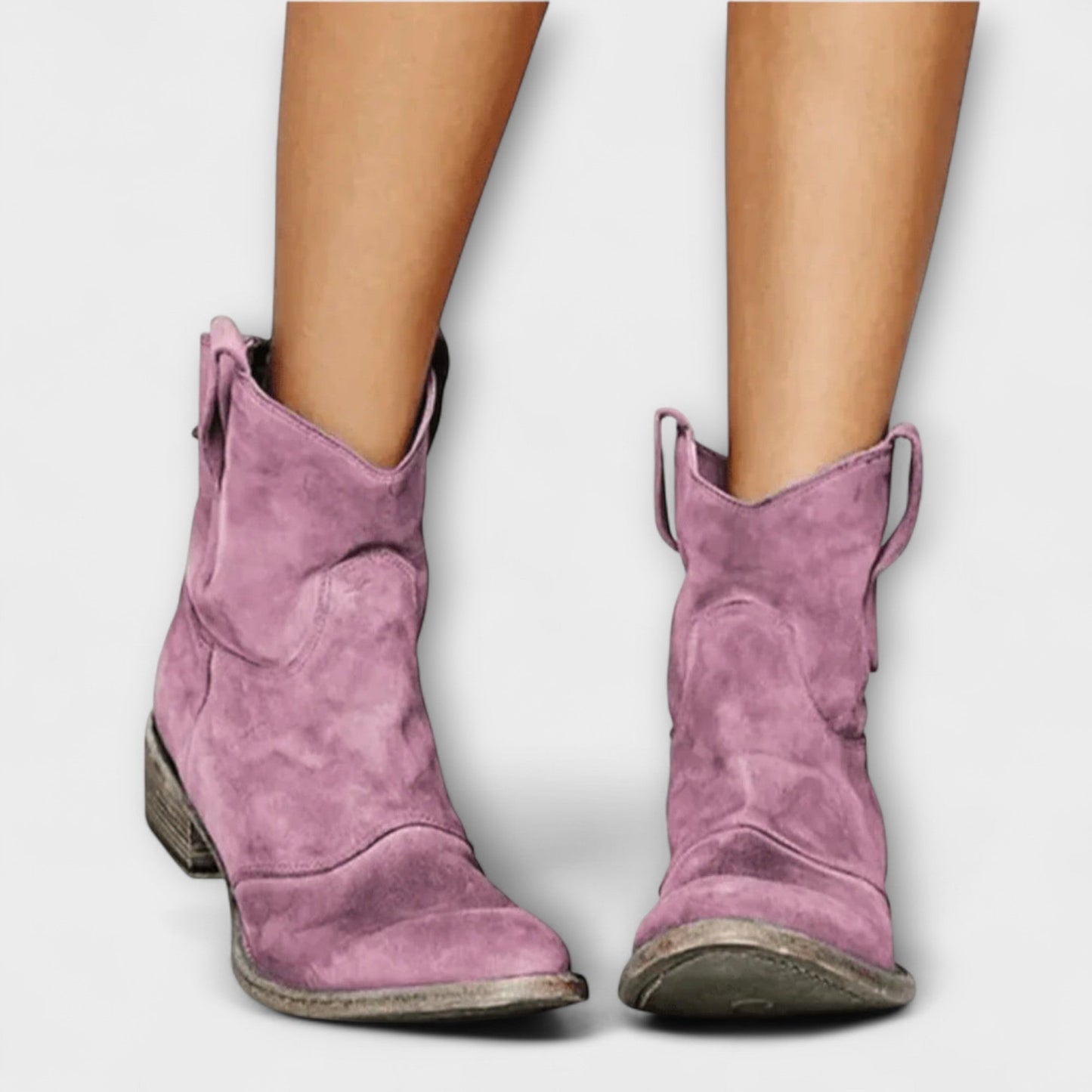 Marla | Bottes en daim style savane