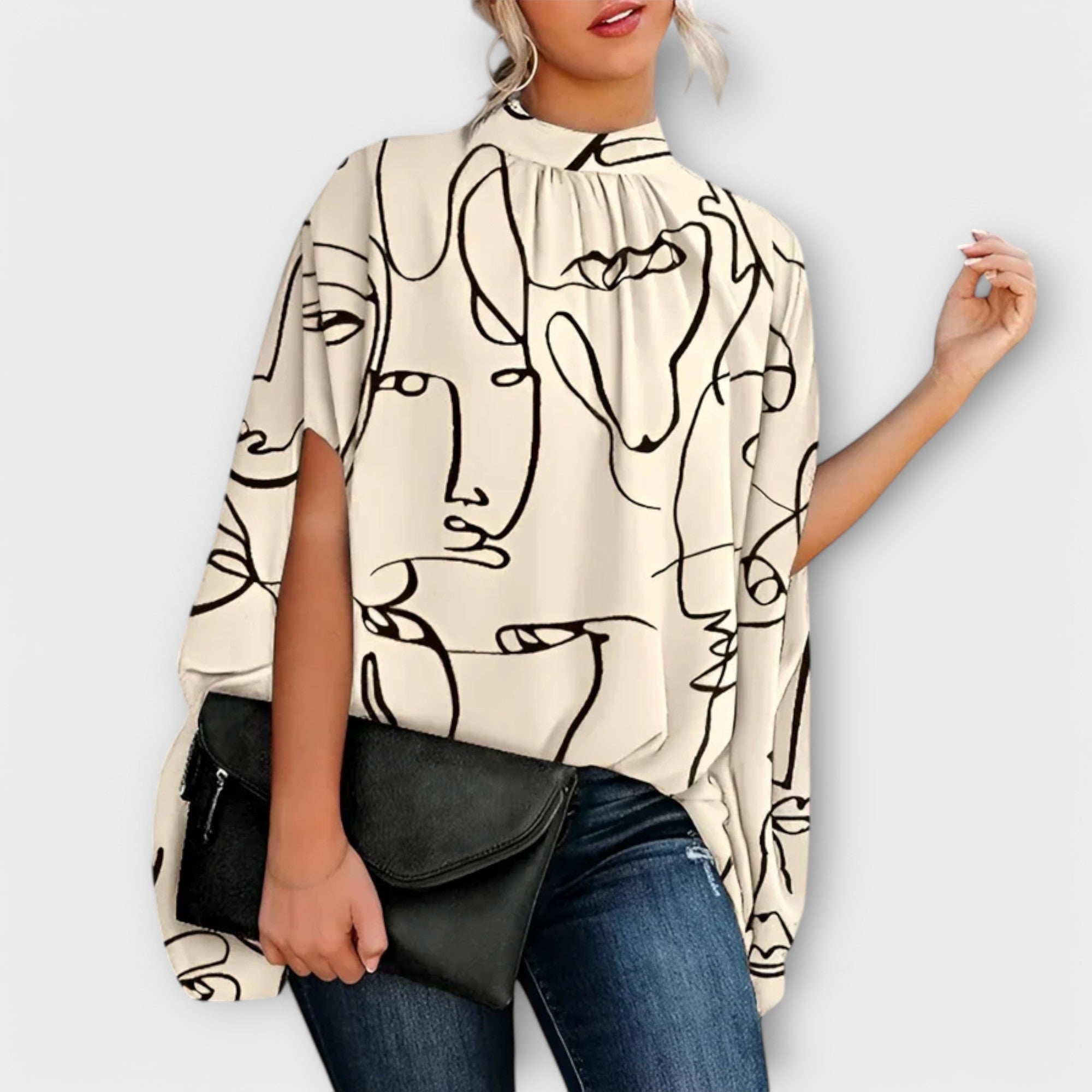 Jacqueline - Chemisier de soirée polyvalent